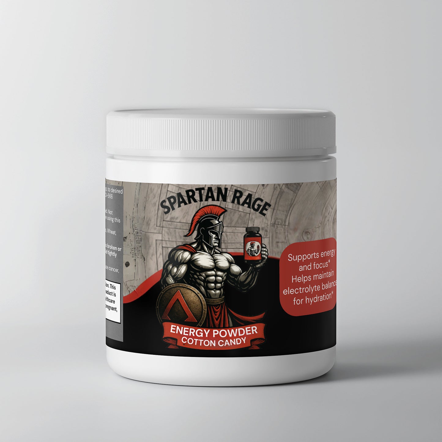 Energy Powder (Strawberry Shortcake)